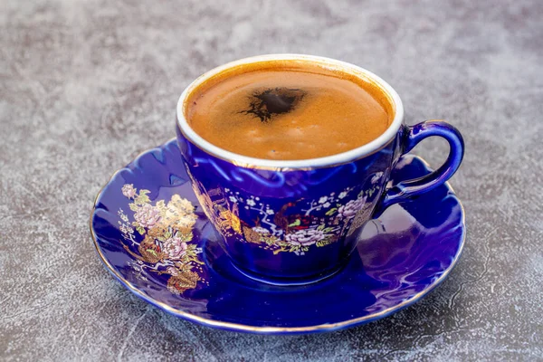 Анатолийский Традиционный Напиток Горячий Вкусный Турецкий Кофе — стоковое фото