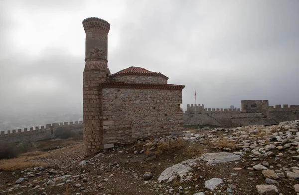 Κάστρο Ayasuluk Στο Λόφο Ayasuluk Στην Πόλη Selcuk Έφεσος Τουρκία — Φωτογραφία Αρχείου