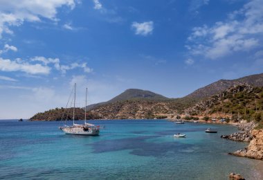 Data - Mugla - Turkey - Sea view in Data, data harbor, karg bay.