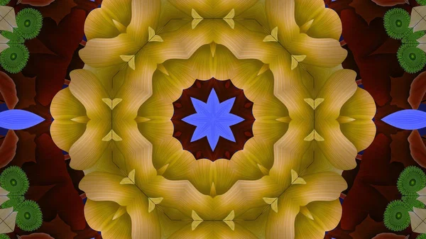 Very Nice Kaleidoscope Images Your Design — Fotografia de Stock
