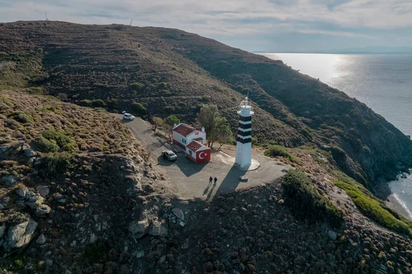 トルコのサルピンチク灯台 カラブルン イズミル — ストック写真