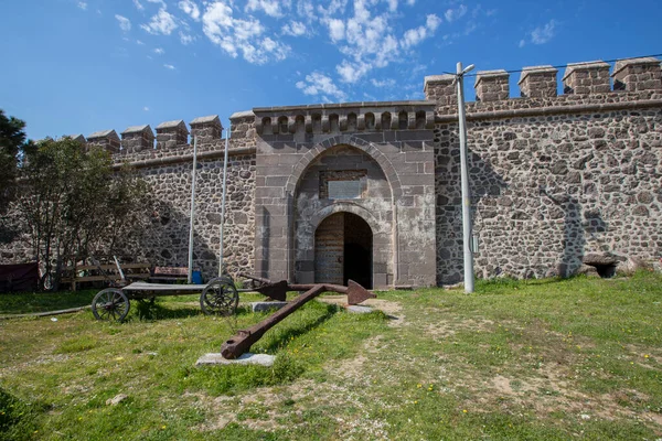 Canakkale Castillo Babakale Centro Ciudad Punto Más Occidental Turquía Asia — Foto de Stock