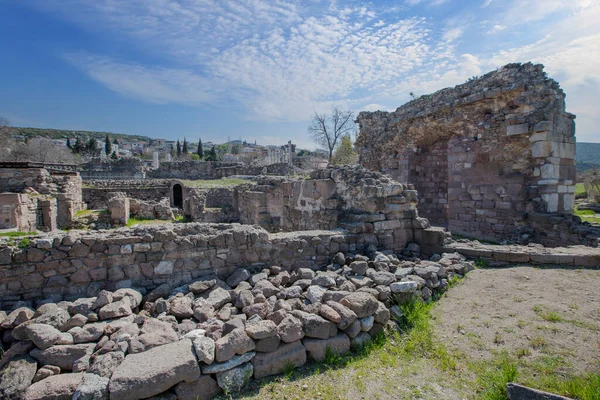 Apollon Smintheion Cidade Antiga Gulpinar Canakkale Turquia — Fotografia de Stock