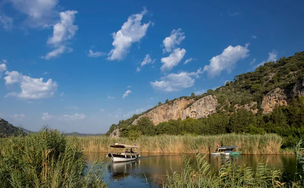 stock image Dalyan, one of the most beautiful tourism regions of Turkey