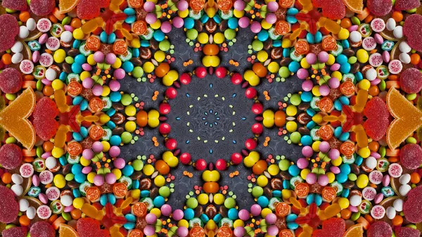 Very Nice Kaleidoscope Images Your Design — Zdjęcie stockowe