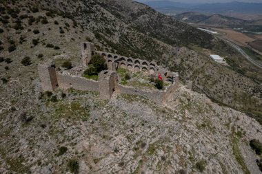 Keci Kalesi, Selcuk, İzmir, Türkiye. Keçi Kalesi Eski Kale.