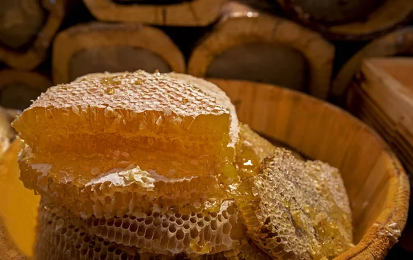 Φυσικό Μέλι Από Άνθη Karakovan Από Την Περιοχή Του Εύξεινου — Φωτογραφία Αρχείου