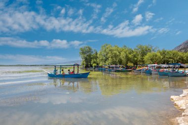 Civril - Denizli - Türkiye, 15 Haziran 2023, Denizli 'deki Civril Isikli Gölü.