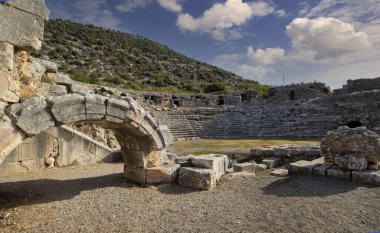 Antalya Lmyra 'daki antik şehir.
