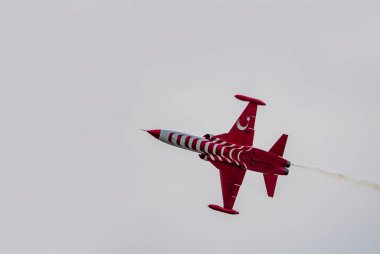 Türkiye / İzmir 09.Sep.2021 Türk yıldızlarının İzmir 'in düşman işgalinden kurtuluşunun kutlamalarında gösterileri.