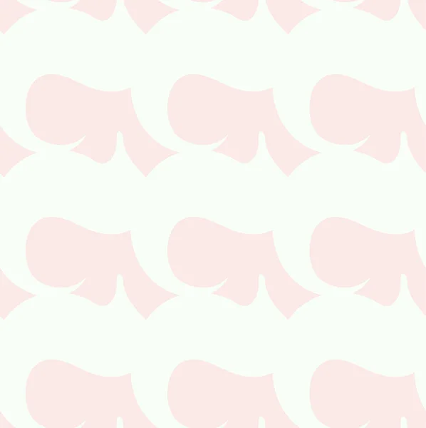 精致而梦幻的无缝图案 受到日本设计的启发 带有淡淡的米色调色板 带有粉色和中性色调 用于婚宴邀请函 室内设计或包装纸 — 图库矢量图片