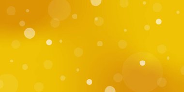 Gradyan altın arkaplan illüstrasyonu üzerine Bokeh