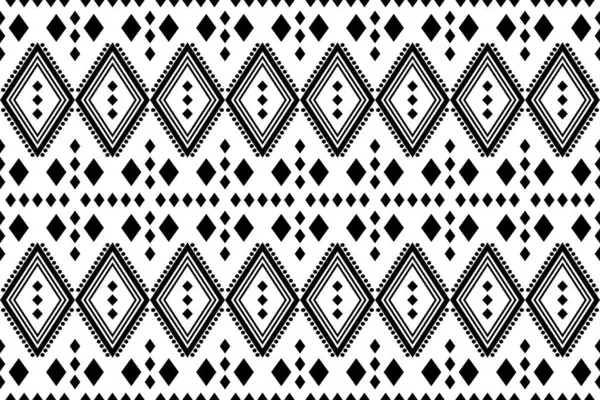 Beyaz arka planda, dikişsiz desenli geometrik siyah çizgi. Basit vektör grafikleri