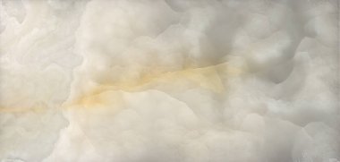 Altın çizgileri olan parlak beyaz akik taş mermer.