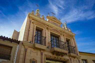 Jess Nazareno müzesinin güzel binası, Jumilla, Murcia, İspanya Plaza de Arriba 'da yer almaktadır.
