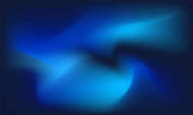 Blue gradient mesh background. Trendy digital wallpaper