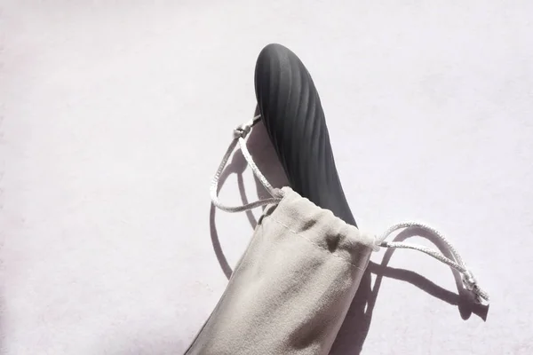 Koncepcja Zabawek Seksualnych Clitoral Wibrator Widok Góry Seks Sklep — Zdjęcie stockowe