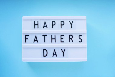 Babalar günü selamı. İleti tahtası.