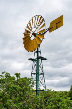 Değirmen eskiden İspanya 'daki bir kuyuya su pompalardı.