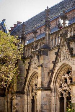 03 Haziran 2023, Utrecht, Hollanda, Utrecht, St. Martin Katedrali, Utrecht veya Dom Kilisesi, Tours 'lu Aziz Martin' e adanmış Gotik bir kilisedir.