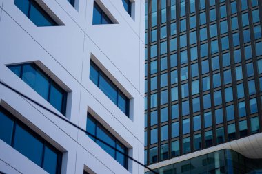 03 Haziran 2023, Utrecht, Hollanda, Utrecht Merkez İstasyonu yakınlarındaki Modern Ofis Binaları
