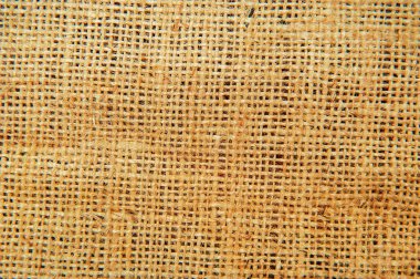 ince dokunmuş kahverengi çuval bezi ile arkaplan