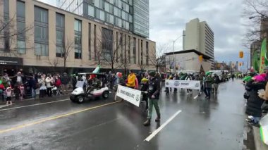 Aziz Patrick Günü geçit töreninden heyecan verici sahneler..