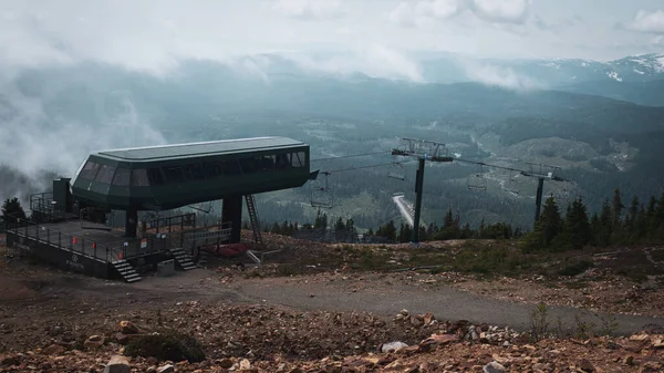 Mount Washington Adelaar Schilderachtige Stoeltjeslift Zomer Vancouver Island British Columbia — Stockfoto