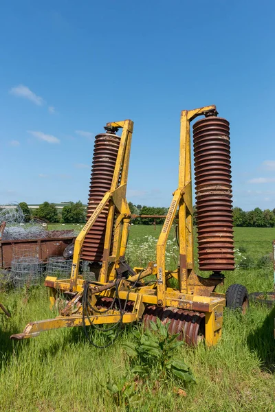 Close View Old Farm Equipment — Stock Photo, Image