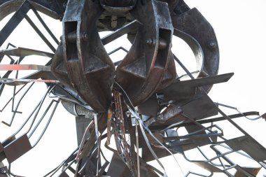 metal hurda yükleme Vinci kapmak