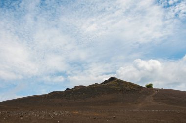 Capelinhos yanardağı denizde, Capelinhos 'un Faial Island, Azores bölgesinde Eylül 1957' den Ekim 1958 'e kadar devam etti..