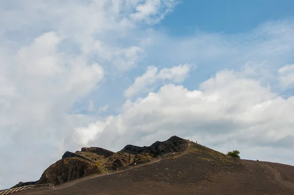Capelinhos Vulkán Tengeren Született Capelinhos Plébánián Faial Szigeten Azori Szigeteken — Stock Fotó
