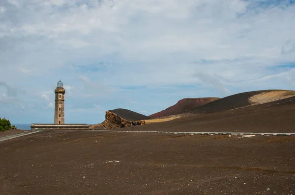 Sopka Capelinhos Narodila Moři Farnosti Capelinhos Faial Islandu Azorách Její — Stock fotografie