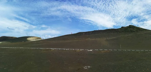 Capelinhos Vulkan Föddes Till Havs Församlingen Capelinhos Faial Azorerna Och — Stockfoto
