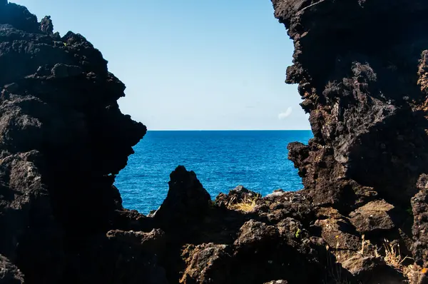 Krajina Ostrově Pico Azory — Stock fotografie