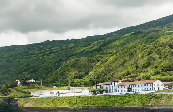 Paisagem Típica Ilha São Miguel Arquipélago Dos Açores Portugal — Fotografia de Stock
