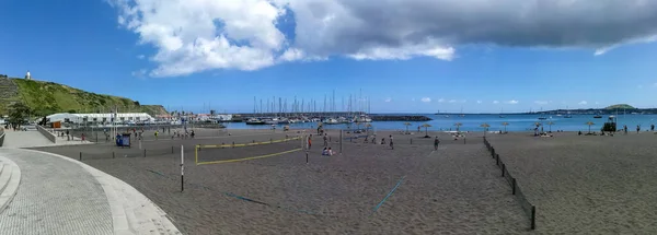 Orașul Praia Vitria Insula Sao Miguel Din Arhipelagul Azore — Fotografie, imagine de stoc