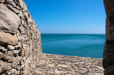 Portekiz 'deki güzel Penishe plajı.