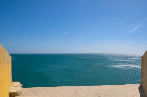 Piękna Plaża Peniche Portugalii — Zdjęcie stockowe