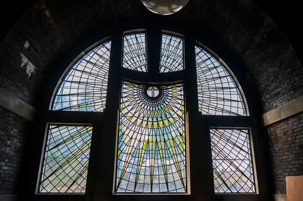 Detail Interior Dari Liverpool Metropolitan Cathedral Katedral Katolik Roma Liverpool — Stok Foto