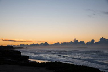 Portekiz 'deki güzel Baleal plajı.
