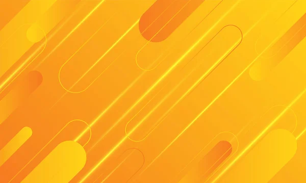 抽象速度ライトオレンジ幾何学的背景 動的形状構成技術 Hitechコミュニケーションコンセプト革新ベクトル設計 — ストックベクタ