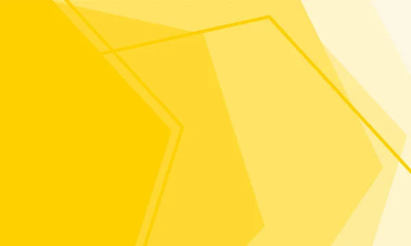 Абстрактный Пятиугольник Желтый Фон Технология Наука Хитех Концепция Связи Инновационный — стоковый вектор