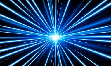 Soyut modern soyut yüksek hızlı hareket ve elektrikli araba ve konsept Hitech iletişim konsepti yenilik arka planı, vektör tasarımı ile Işık Hızı İş