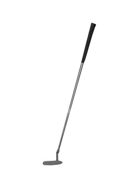 Golf club on white background clipart