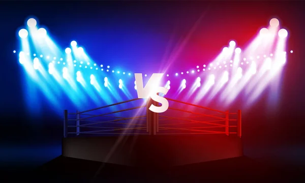 Boxing Ring Arena Stadium Vector Design — Image vectorielle