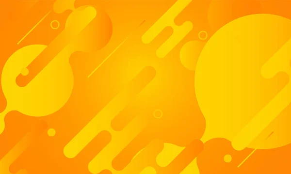Абстрактная Жидкая Форма Оранжевый Шаблон Баннер Технологией Градиентного Цвета Точка — стоковый вектор