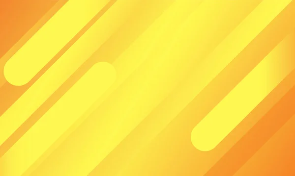 Абстрактный Оранжевый Желтый Геометрический Фон Геометрический Фон Динамическая Композиция — стоковый вектор