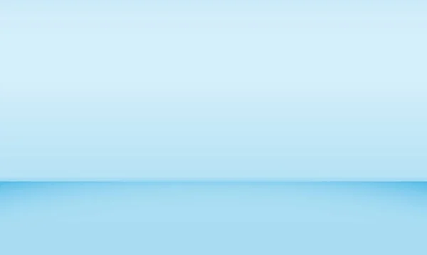 アブストラクト青グラデーション背景空の空間スタジオルームディスプレイプロダクト広告ウェブサイトベクトルデザイン — ストックベクタ