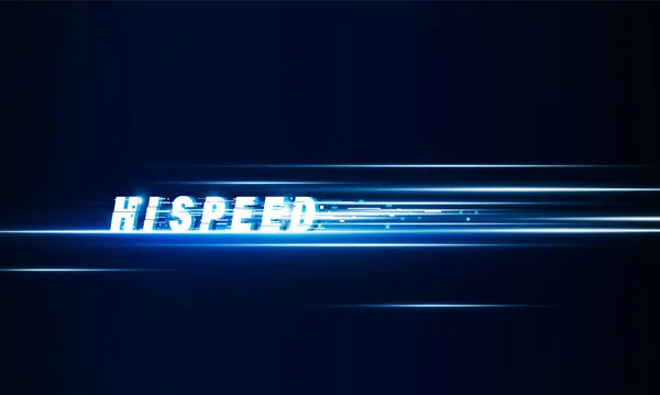 Velocímetro Velocidade Carro Auto Painel Design Tecnologia Digital Rede Alta —  Vetores de Stock